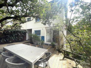 Maison familiale à Arcachon : 3 chambres, jardin sous les pins, WIFI FIBRE, proche plage et centre - FR-1-420-145